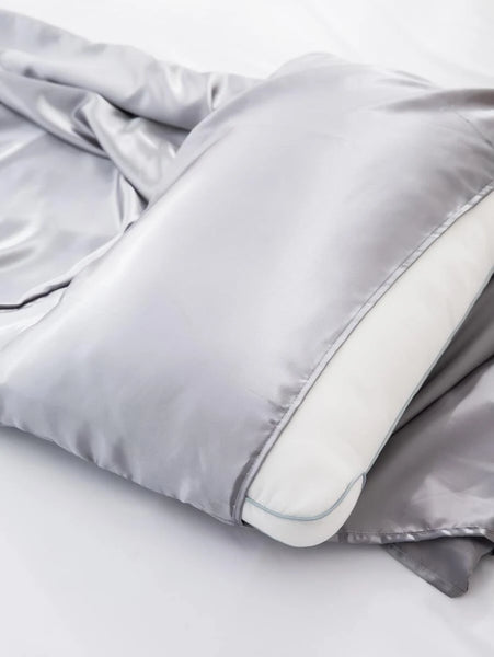 Satin Sleeping Bag - Grey