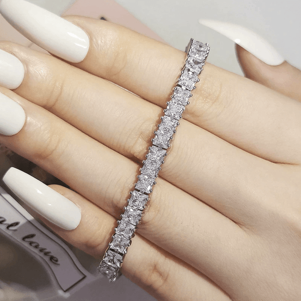 The Penelope Princess Cut Bracelet