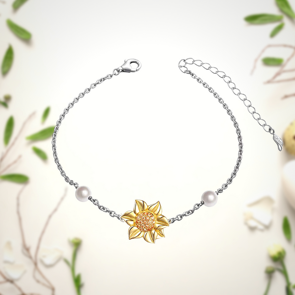 Blooming Sunflower Bracelet