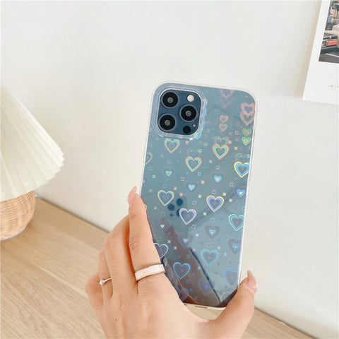 ® Holographic Hearts Case